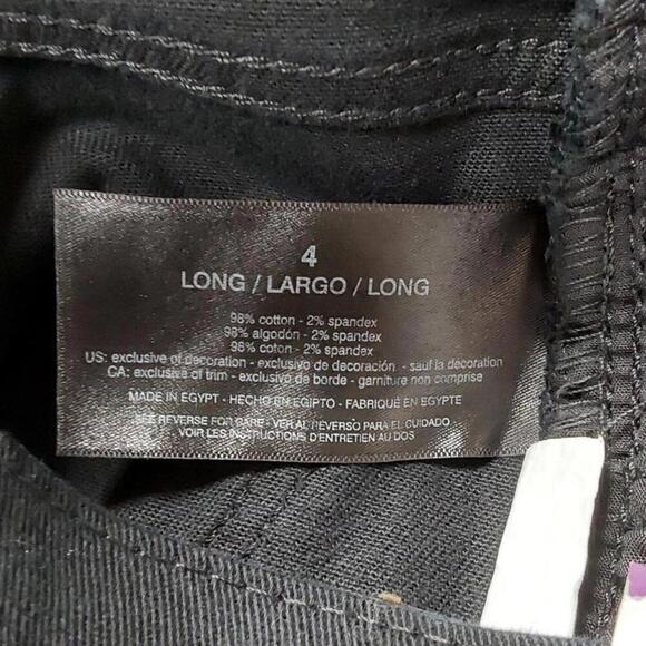 Womens Amanda Ankle Cut Hem 5 Pocket Jeans | Gloria Vanderbilt | 4 Long - Picture 10 of 13